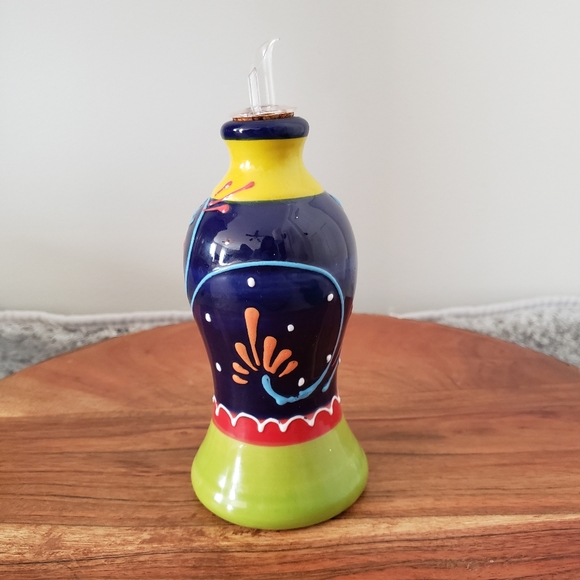 Colorful Ceramic Oil Dispenser - Picture 1 of 8